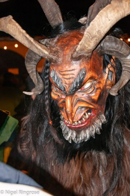 Krampus Face Mask in Salzburg